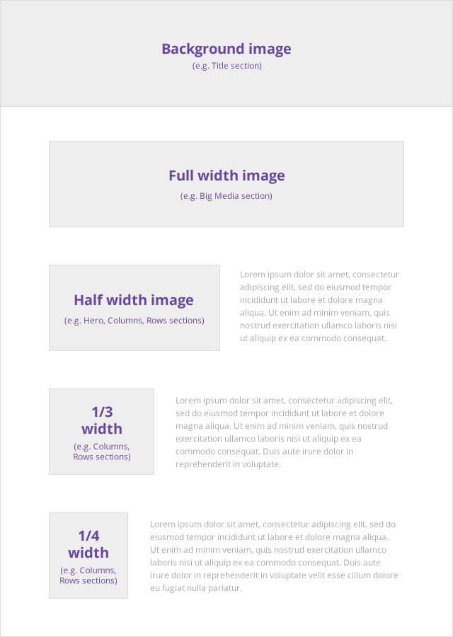 Website Image Size Guidelines Website Image Size Guidelines